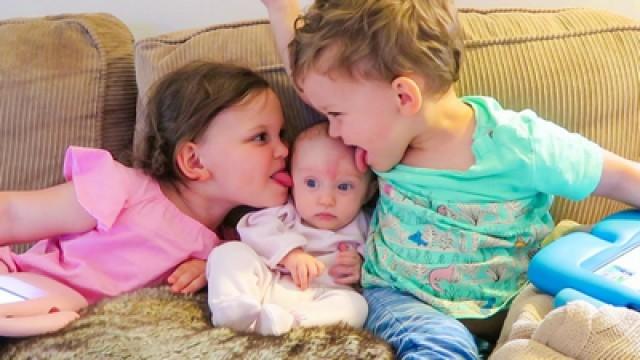 KIDS START NEW BABY CHALLENGE!!