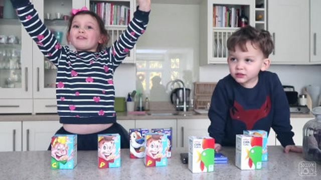 the kids wanted to bake chocolate