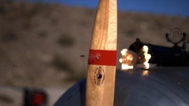 Bullets vs Propeller in Slow Motion