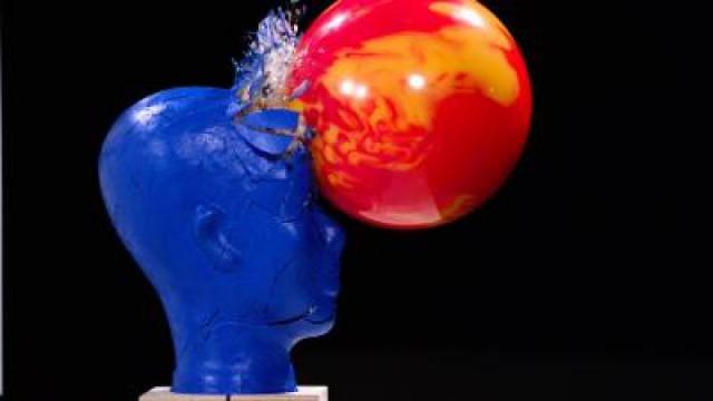 Bowling in Slow Motion with Blue Man Group