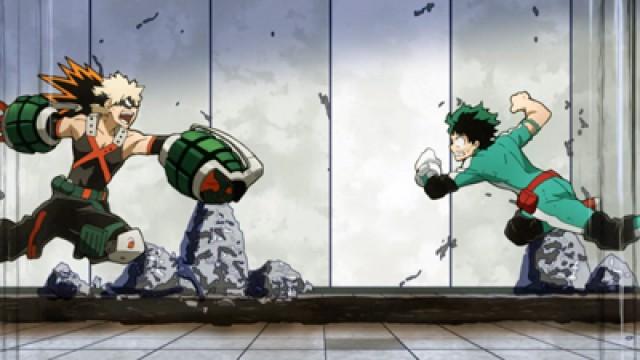 Deku vs Kacchan