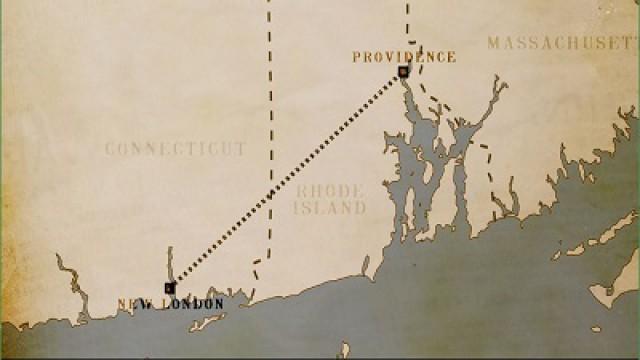 Providence, Rhode Island to New London, Connecticut