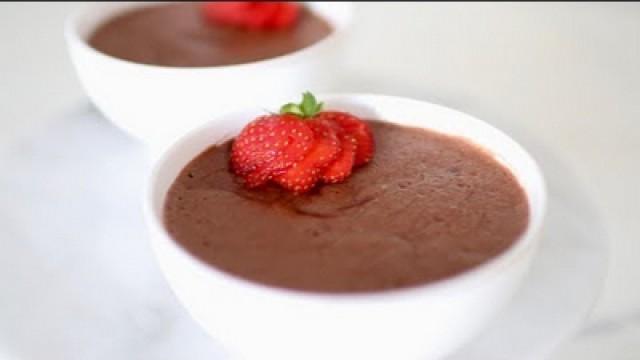 MOUSSE AU CHOCOLAT VEGAN EN 4 INGRÉDIENTS