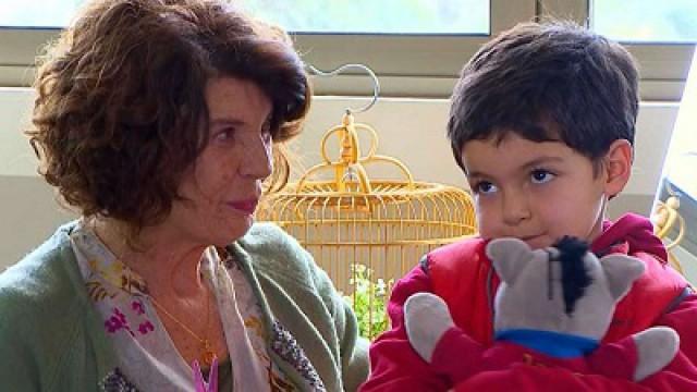 ¡Yoni conoció a su abuela!