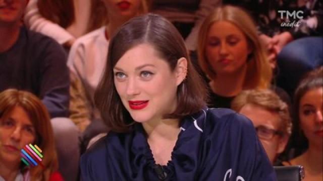 Avec Marion Cotillard