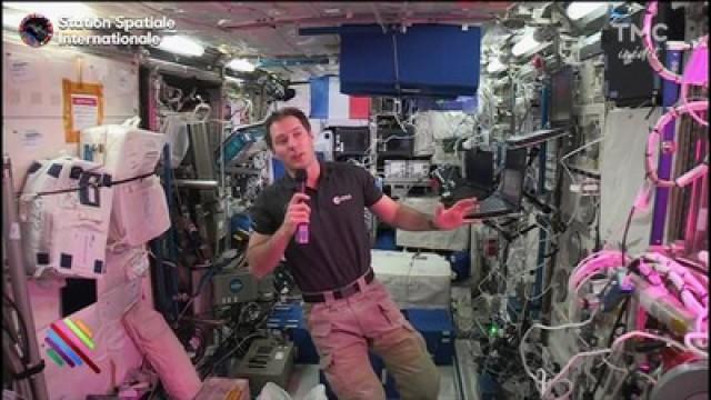 En direct de l'espace !