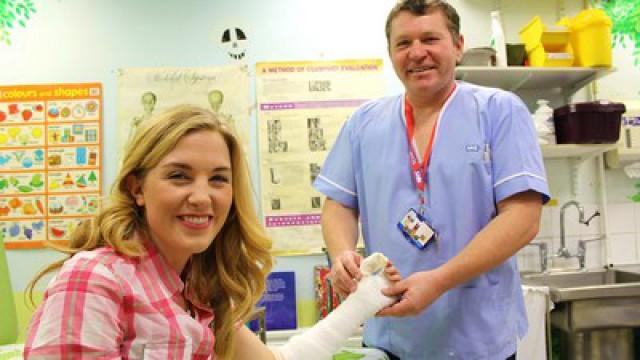 Blood Pressure Monitor and Cast