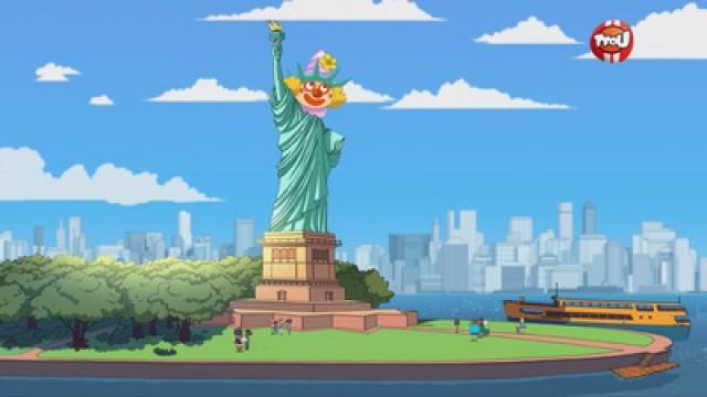 Miss Liberty loses her head