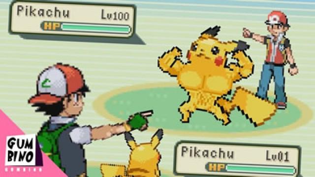 Ash vs Red Pokémon Battle