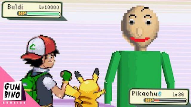 If Baldi was in Pokemon - Ash vs Baldi