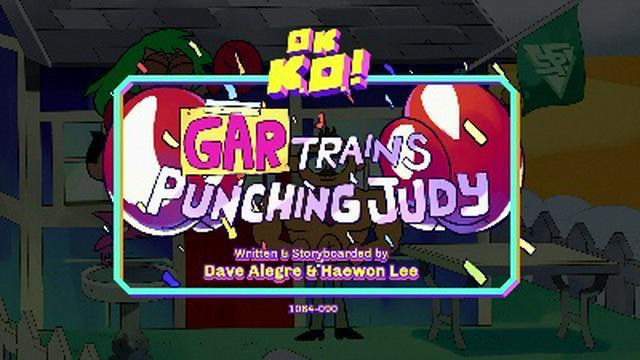 Gar Trains Punching Judy