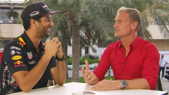 David Coulthard Meets Daniel Ricciardo