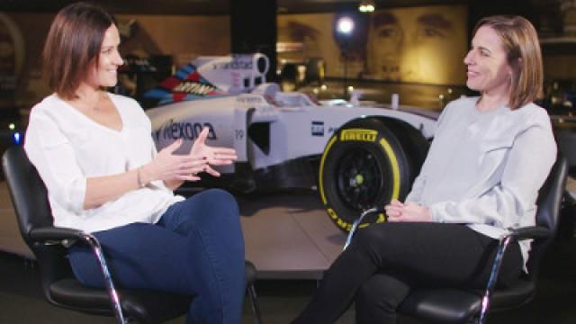 Lee McKenzie Meets Claire Williams