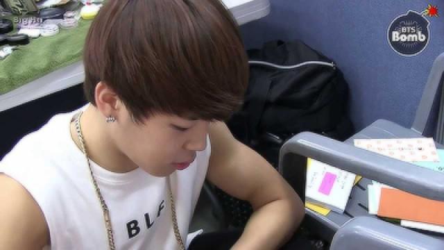 Today's Letter deliverer Jimin!