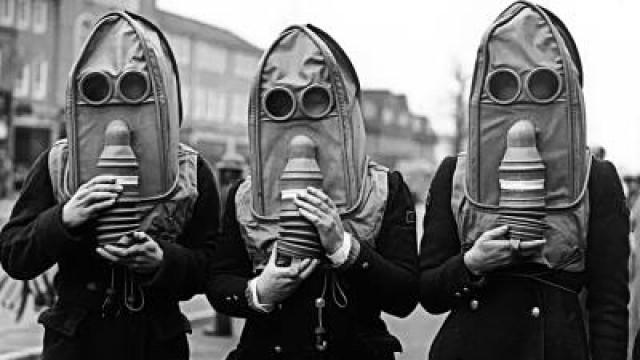 Everyone in This Town Has To Wear a Gas Mask