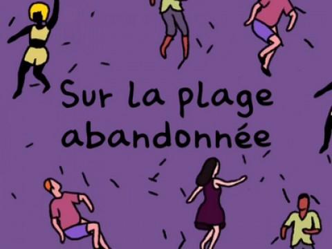 Sur la plage abndonnée