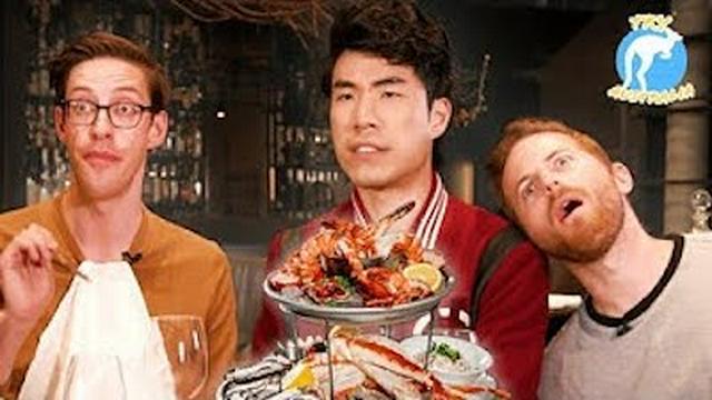 The Try Guys Eat $1,200 Of Gourmet Seafood • Try Australia