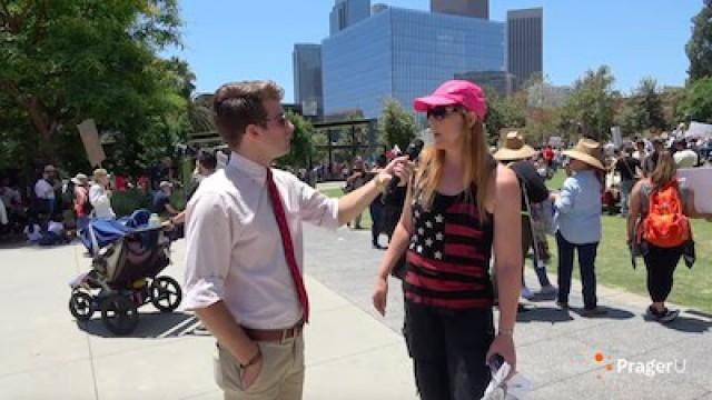 Leftist Marchers Want Open Borders