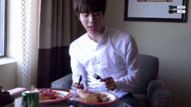 150830 밥 먹는 김석진