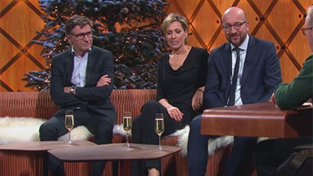 With Charles Michel, Erik Van Looy en Annelies Van Herck