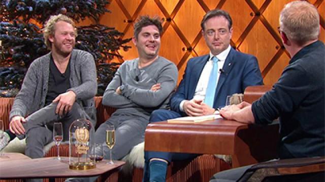 With Bart De Wever, Jeroen Meus en Rik Verheye