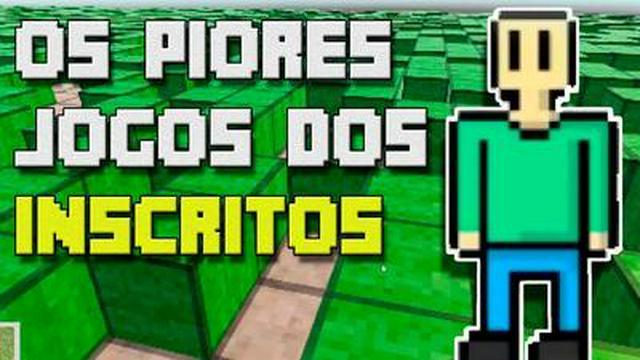 OS PIORES JOGOS FEITOS POR VOCÊS! - JOOJS DA GALERA