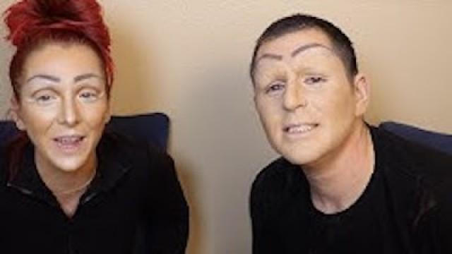 Double Drag Makeup