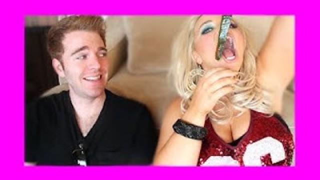 EATING PENIS CANDY *CHALLENGE*! (with TRISHA PAYTAS)