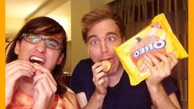 PUMPKIN SPICE OREO *CHALLENGE*! (with DREW MONSON)