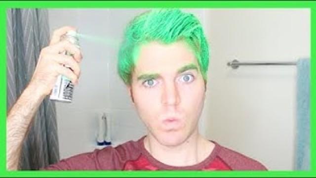 DYING MY HAIR GREEN