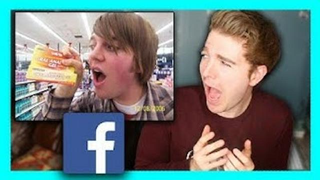 REACTING TO OLD FACEBOOK PICTURES