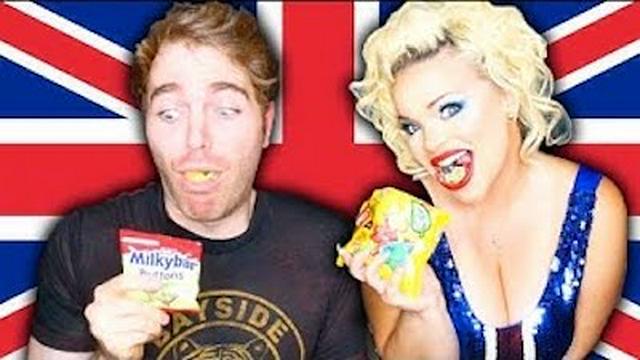 AMERICANS TRYING BRITISH CANDY! (with TRISHA PAYTAS)