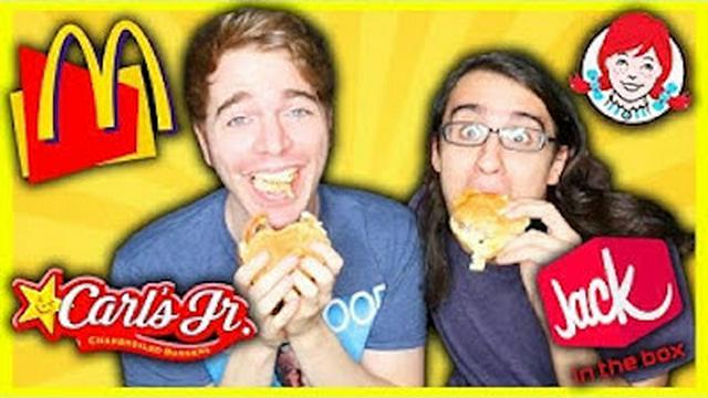 THE HAMBURGER CHALLENGE! (with DREW MONSON)