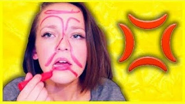 EMOJI MAKEUP TUTORIAL *FAIL*!