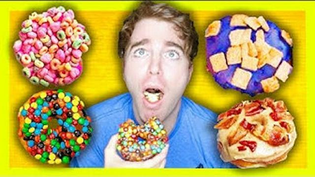 TASTING WEIRD DONUTS!