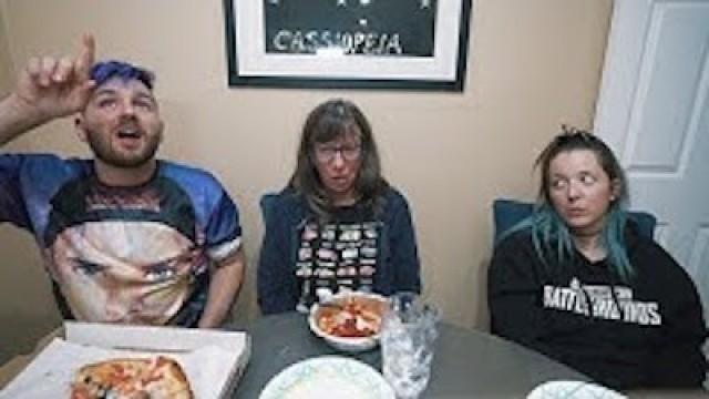 our pizza eating show (mukbang)