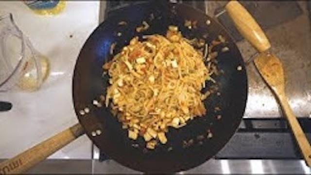 vegan pad thai *hunger warning*