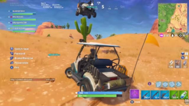 FLYING CAR CHEATS IN FORTNITE.. (episode 561)