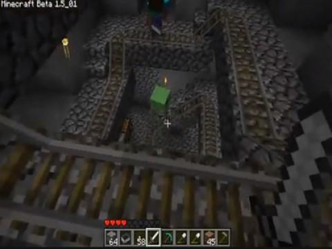 Slimes e Zumbis dando role de carrinho