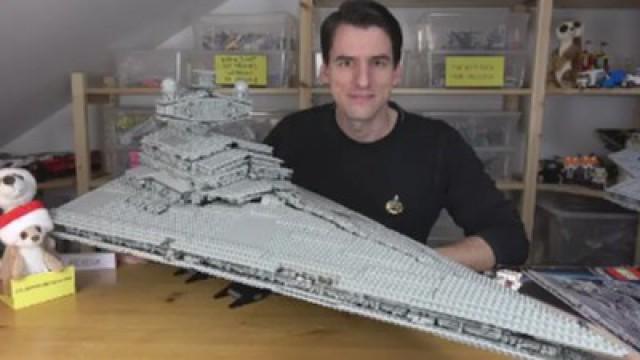 Der mächtige LEGO® Star Wars 10030 - Imperial Star Destroyer - UCS