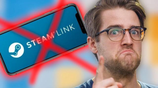 Apple says NO STEAM LINK FOR YOU!