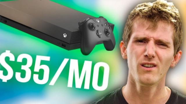 Get an Xbox for 35 bucks! (a month!)