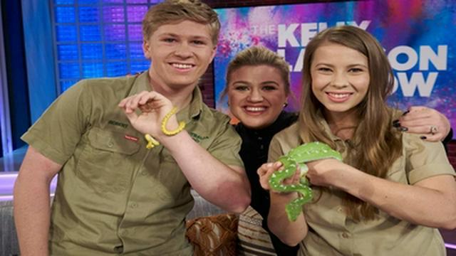 Kristin Chenoweth, Bindi Irwin, Robert Irwin