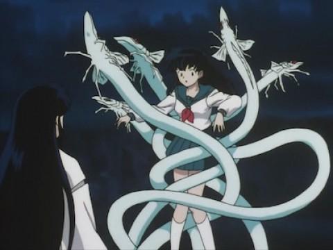 Kikyo, Captured by Naraku