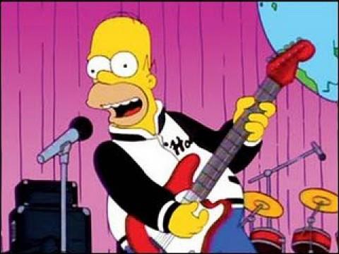 Homer Like a Rolling Stone