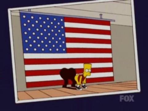 Le Drapeau... Potin De Bart