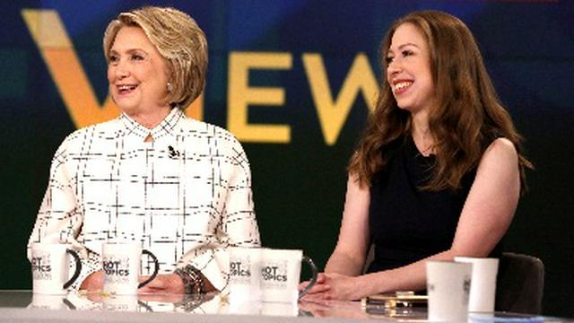 Hillary Clinton and Chelsea Clinton; Ben Platt