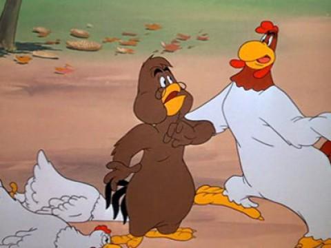 El gallo Claudio con Quique Gavilán