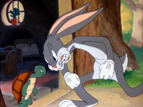 La tortuga vence al conejo