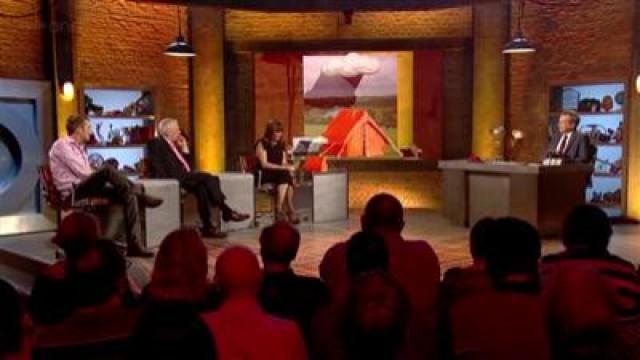 Rhod Gilbert, Nick Hewer, Carol Vorderman